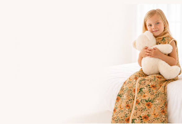 Kind im Babyinn Schlafsack